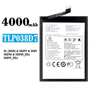 μπαταρία τηλέφωνο TLP038D7 για Alcatel 3L(2020)