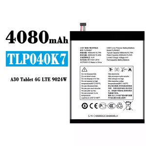 μπαταρία τηλέφωνο TLP040K7 για Alcatel A30 Tablet 4G LTE 9024W