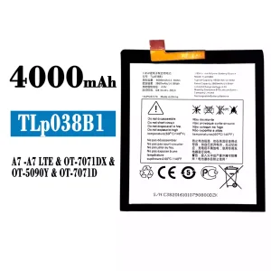 μπαταρία τηλέφωνο TLP038B1 για Alcatel