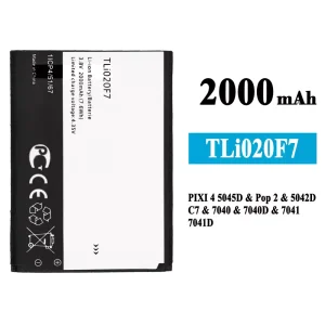 μπαταρία τηλέφωνο TLi020F7 για Alcatel PIXI 4 5.0 5045J/5045T/5045D