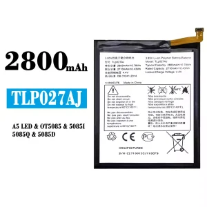 μπαταρία τηλέφωνο TLP027AJ για Alcatel A5 LED/OT5085/5085I/5085Q/5085D