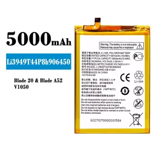 μπαταρία τηλέφωνο Li3949T44P8h906450 για ZTE Blade 20/Blade A52