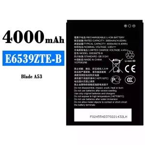 μπαταρία τηλέφωνο E6539ZTE-B για ZTE Blade A53