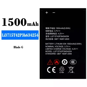 μπαταρία τηλέφωνο Li3715T42P3h634254 για ZTE Blade G