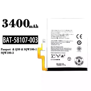 μπαταρία τηλέφωνο BAT-58107-003 για BlackBerry Passport/Q30/SQW100-1/SQW100-3