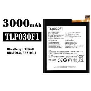 μπαταρία τηλέφωνο TLP030F1 για BlackBerry DTEK60/BBA100/BBA100-1/BBA100-2