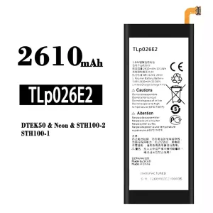 μπαταρία τηλέφωνο TLP026E2 για BlackBerry DTEK50/Neon