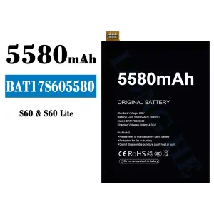μπαταρία τηλέφωνο BAT17S605580 για Doogee S60/S60 Lite