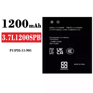 μπαταρία τηλέφωνο 3.7L1200SPB για Texas Instruments P11P35-11-N01