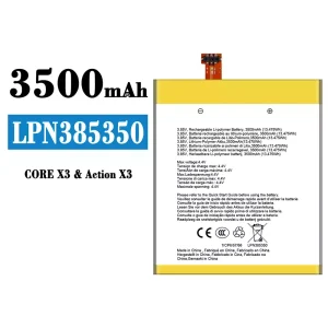 μπαταρία τηλέφωνο LPN385350 για CROSSCALL CORE X3/Action X3
