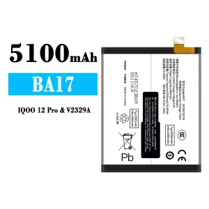 μπαταρία τηλέφωνο BA17 για IQOO 12 Pro/V2329A