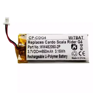 Μπαταρία ακουστικών για BAT00004,BAT00002,WW452050-2P,WW452050PL-2PC