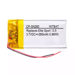 Μπαταρία ακουστικών για Jabra Elite Sport 13.5 θήκη φόρτισης