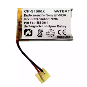 Μπαταρία ακουστικών για Sony WF-1000X,WF-SP700N θήκη φόρτισης