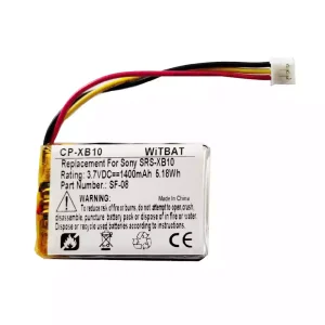Μπαταρία ηχείου για Sony SRS-XB100,SRS-XB10,SRS-XB12,WH-L600,Logitech S100