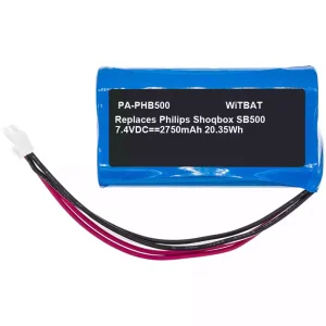 Μπαταρία ηχείου για Philips ShoqBox SB500