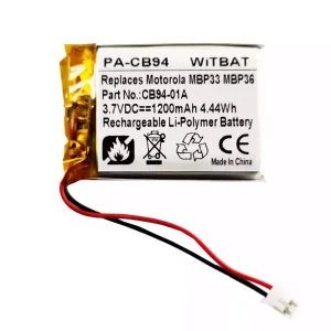 Μπαταρία ηχείου για Motorola Sonic Play 100,MBP33,MBP36,CB94-01A