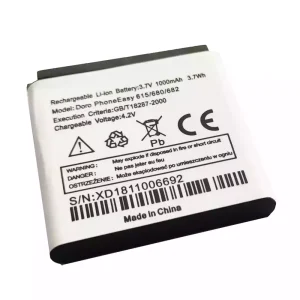 Αρχική μπαταρία Doro Phone Easy 615 680 682,XD1105007060