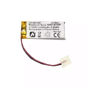 Αρχική μπαταρία SONY Walkman NWZ-B133F,NWZ-B135,NWZ-B142F,NWZ-152F,NWZ-B162F,NWZ-B172F,NWZ-B173F,NWZ-B183F