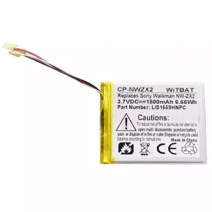Αρχική μπαταρία SONY NW-ZX2,LIS1559HNPC
