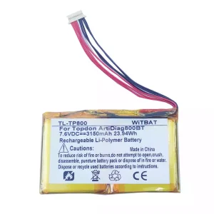 Αρχική μπαταρία Topdon ArtiDiag800BT,PC944755-2S1P