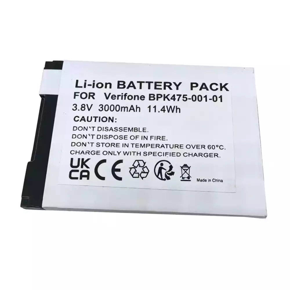 Αρχική μπαταρία Verifone V400M,V400M Plus,BPK475-001-01